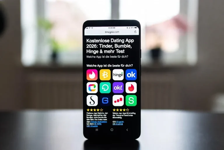Kostenlose Dating App Rezension 2026: Tinder, Bumble, Hinge & mehr im Test